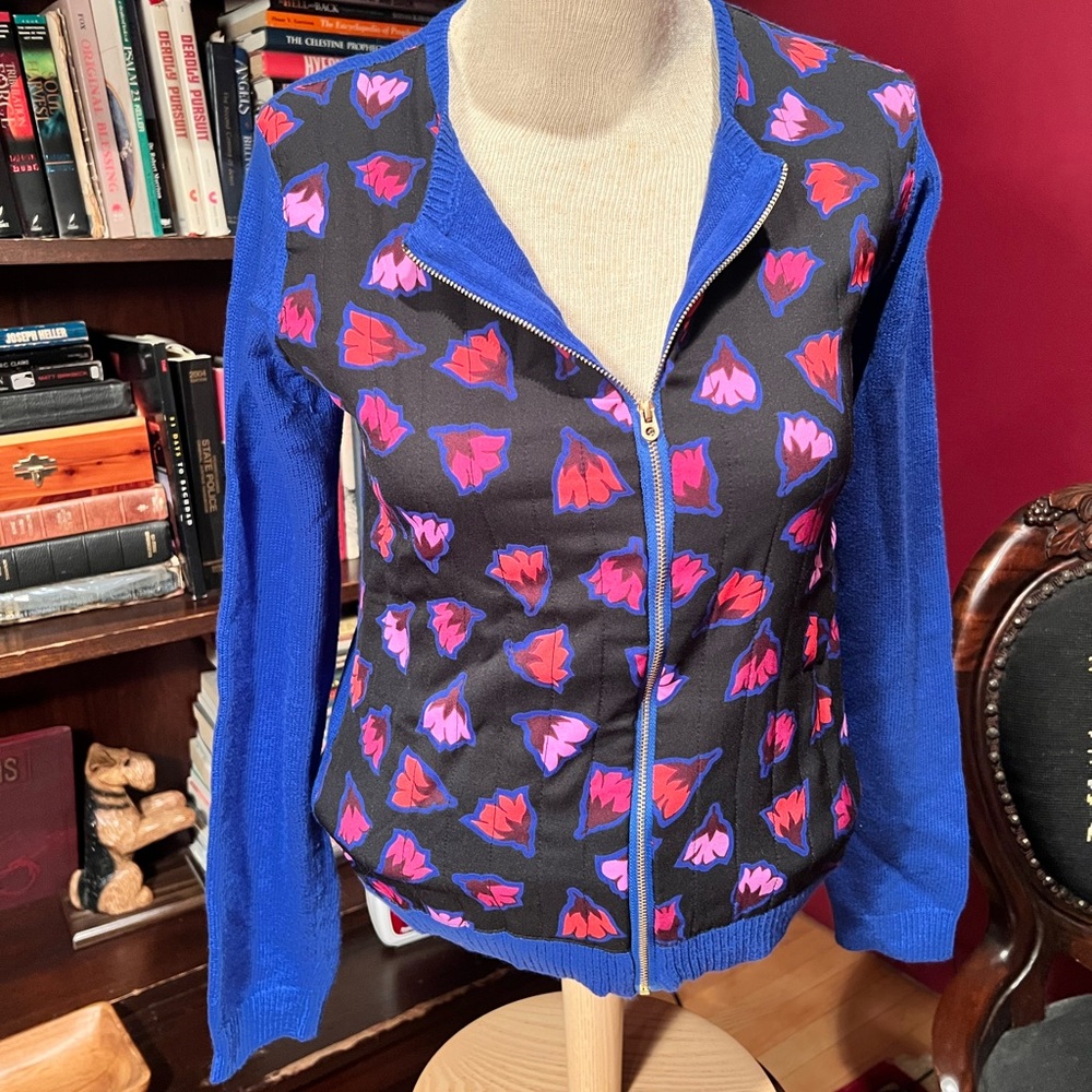 Little Marc Jacobs Knitted Floral Cardigan Kid’s Size 12 / Women’s Petite M